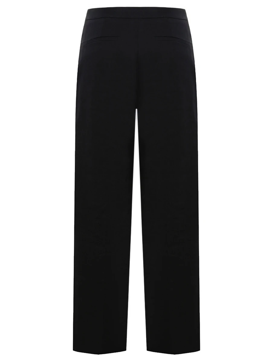 Брюки изо льна и вискозы