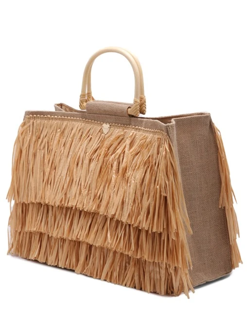 Сумка из джута TWINSET