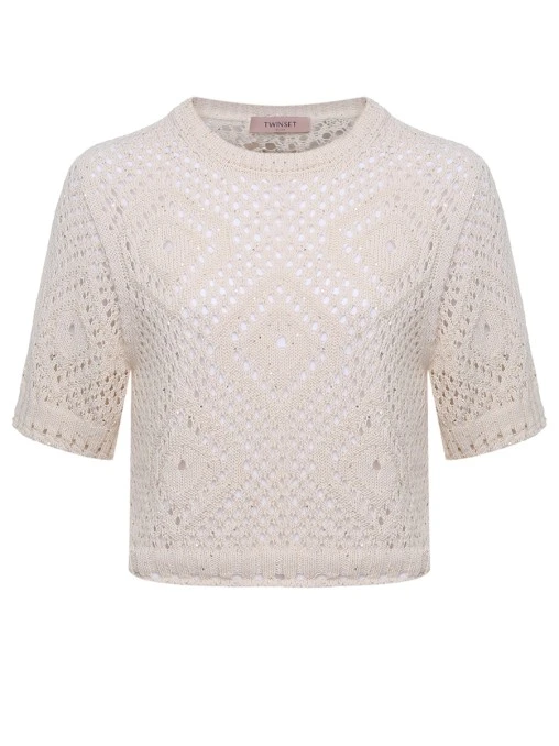 Топ хлопковый TWINSET