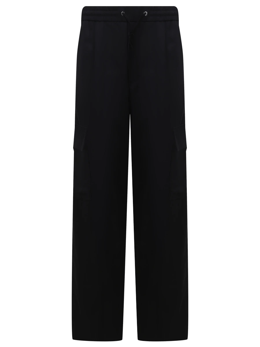 Брюки-карго однотонные