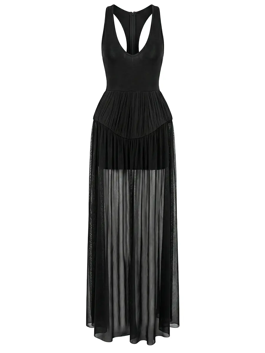 Платье из вискозы