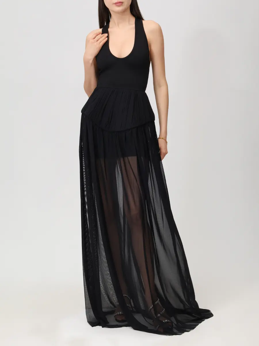 Платье из вискозы