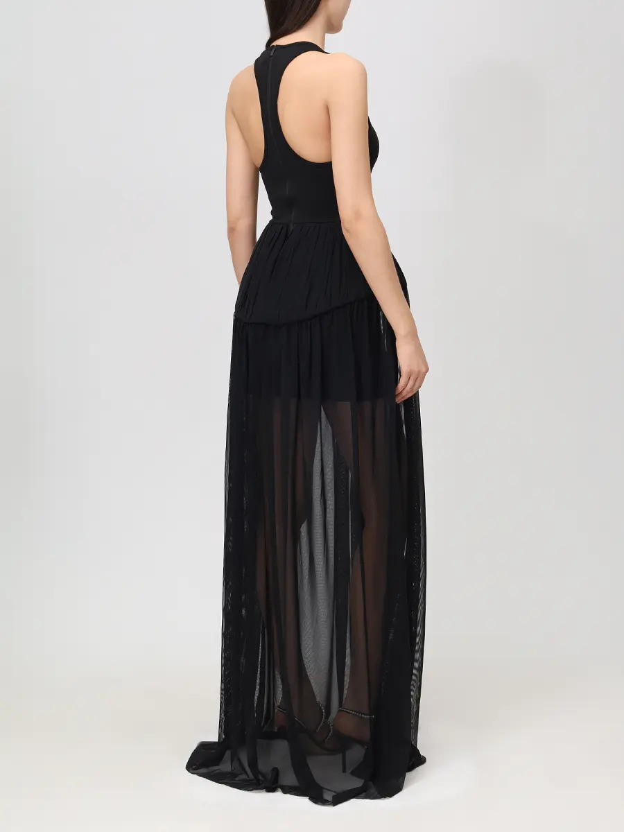 Платье из вискозы