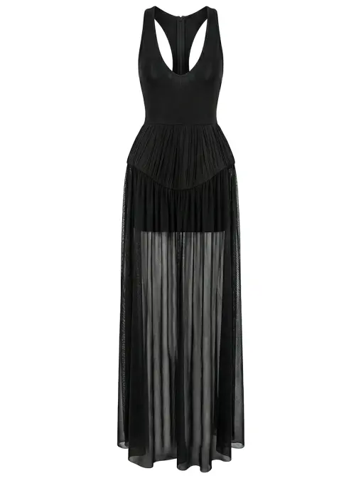 Платье из вискозы DAVID KOMA