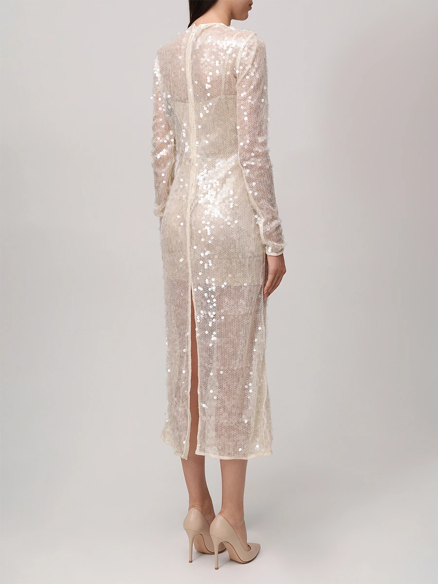 Платье с пайетками