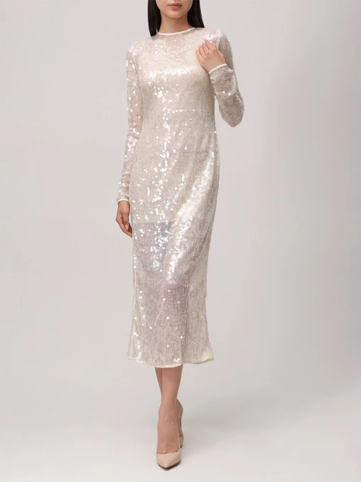 Платье с пайетками DAVID KOMA