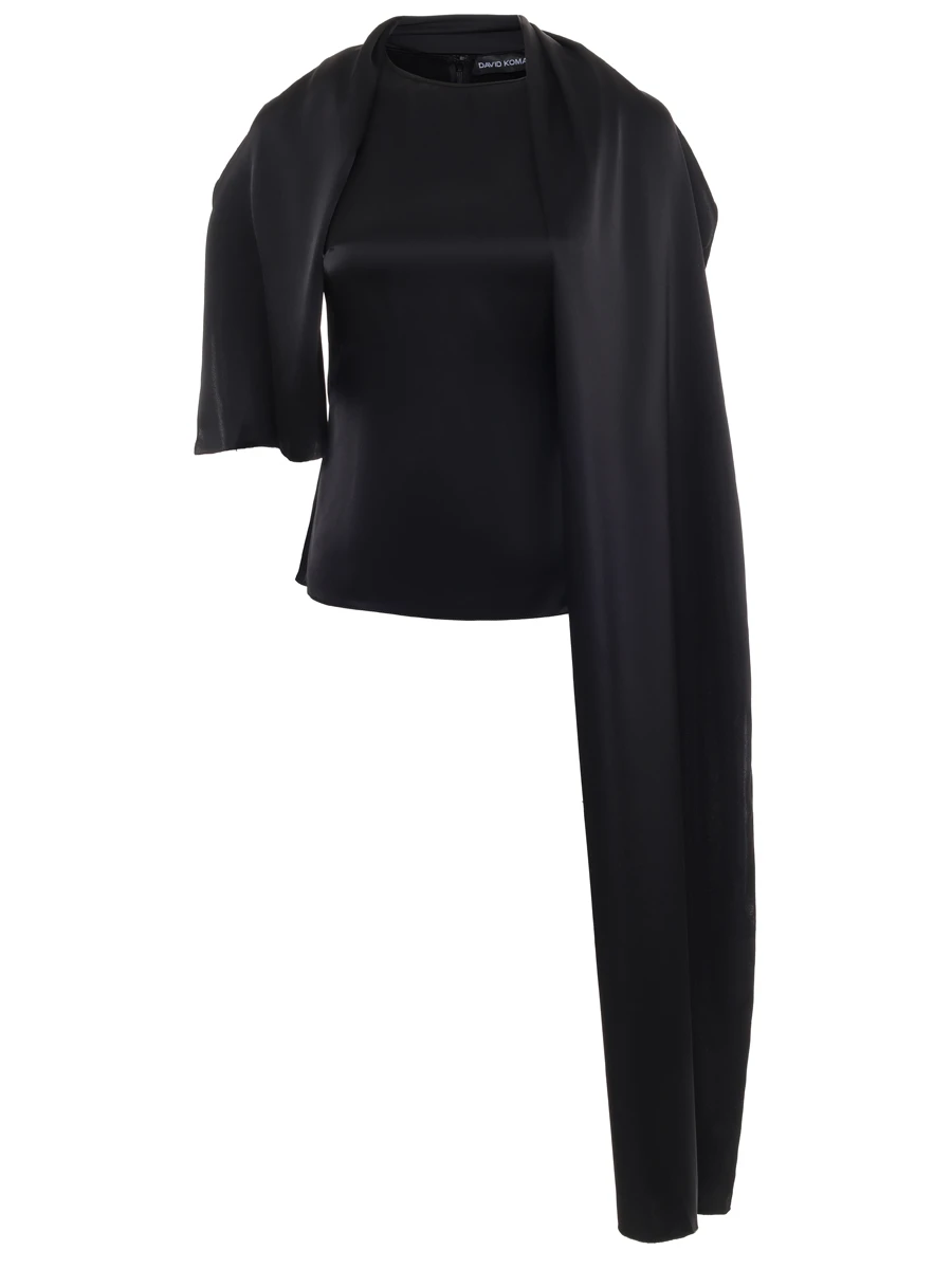 Блуза атласная