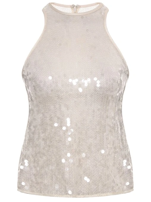 Топ с пайетками DAVID KOMA