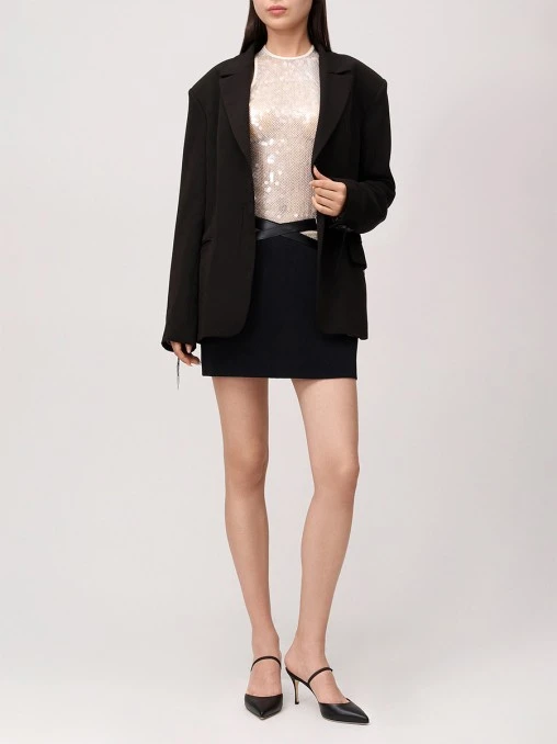 Топ с пайетками DAVID KOMA