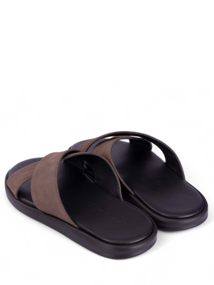 Шлепанцы замшевые