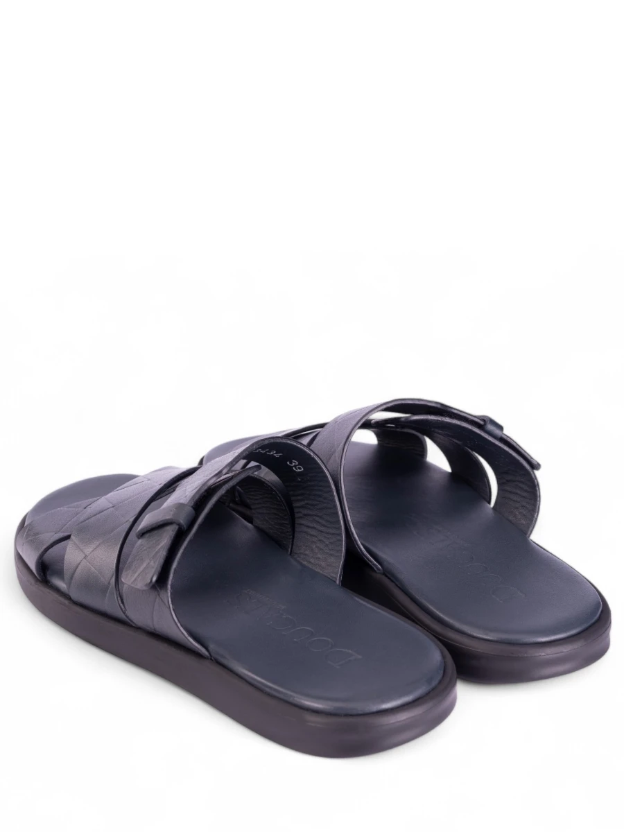 Шлепанцы кожаные