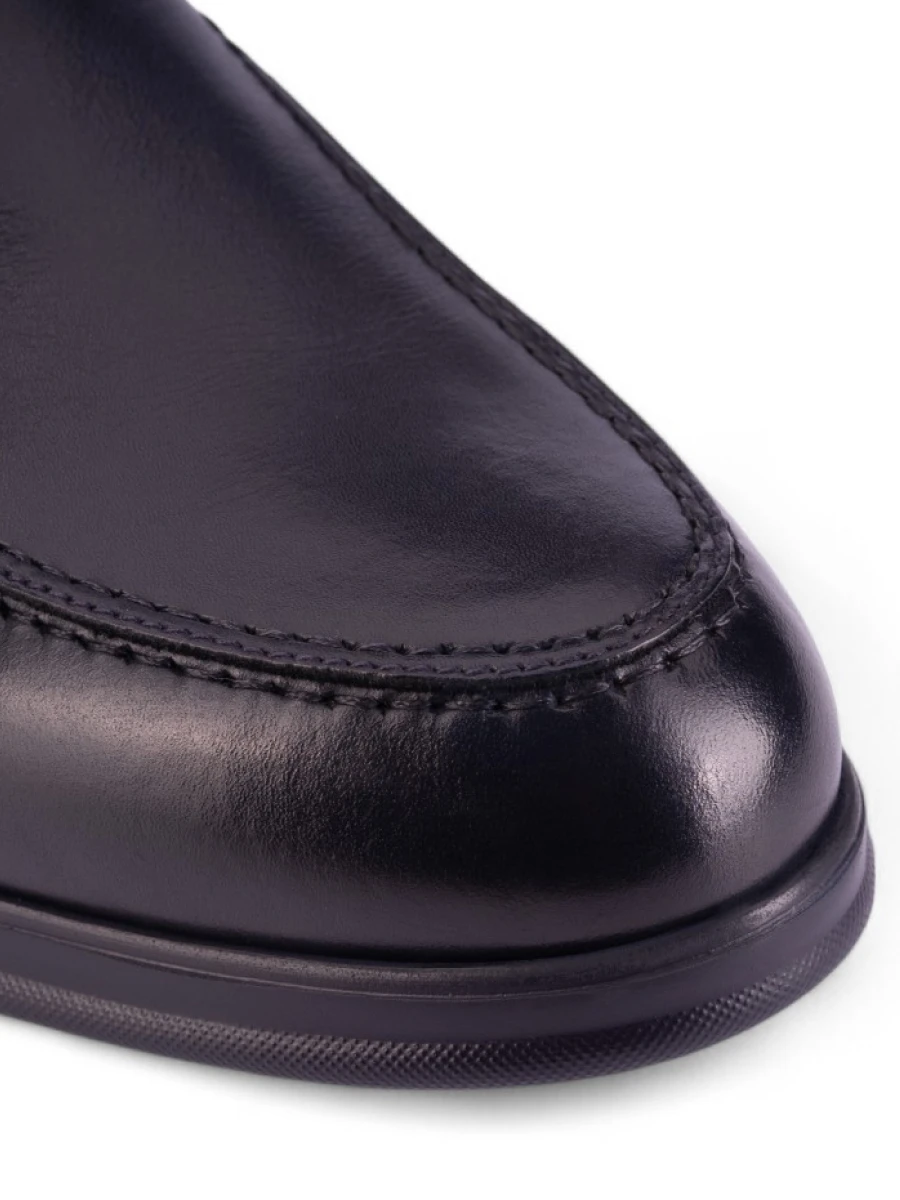 Лоферы кожаные