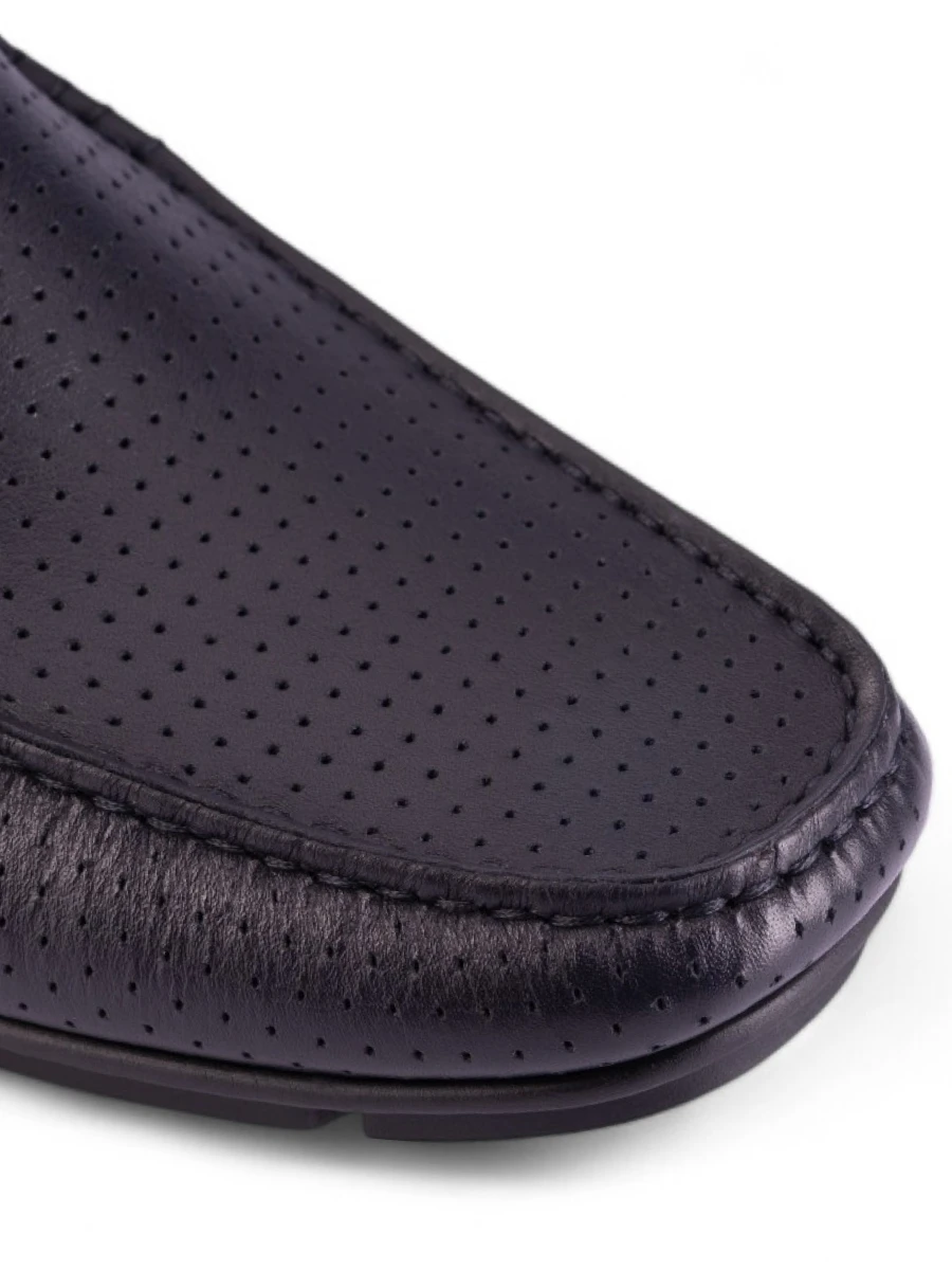 Мокасины кожаные