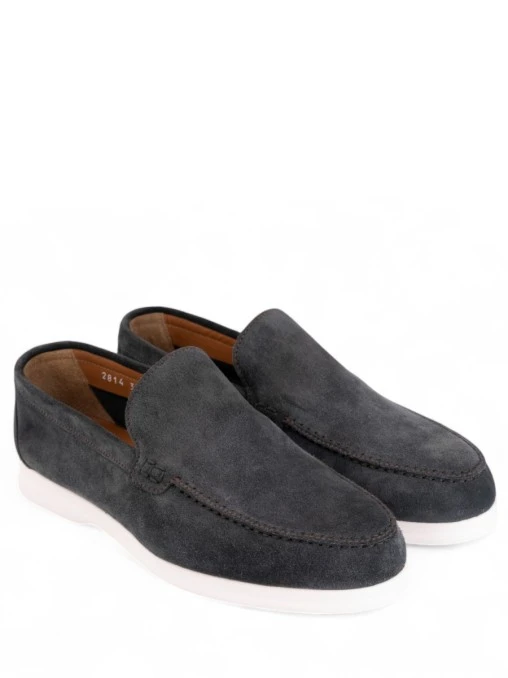 Лоферы замшевые DOUCAL`S