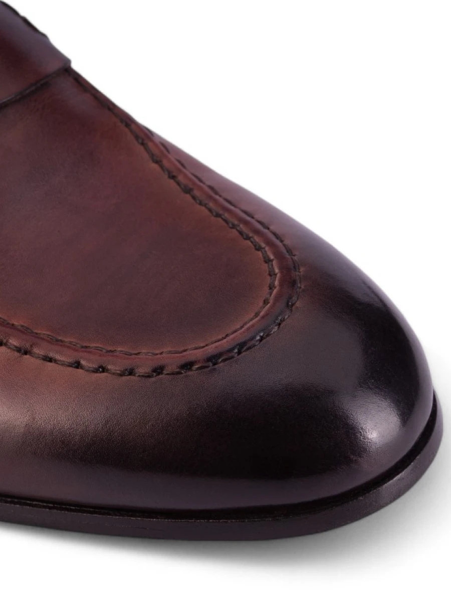 Лоферы кожаные