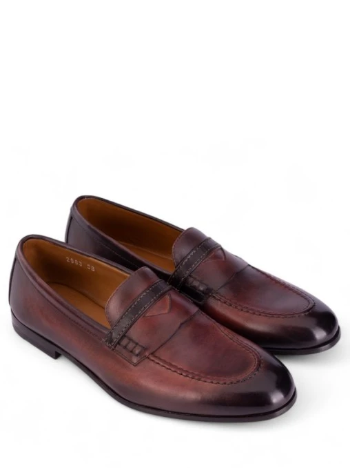Лоферы кожаные DOUCAL`S