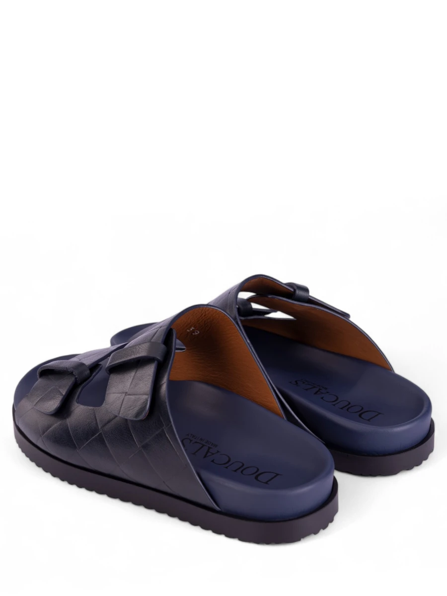 Шлепанцы кожаные