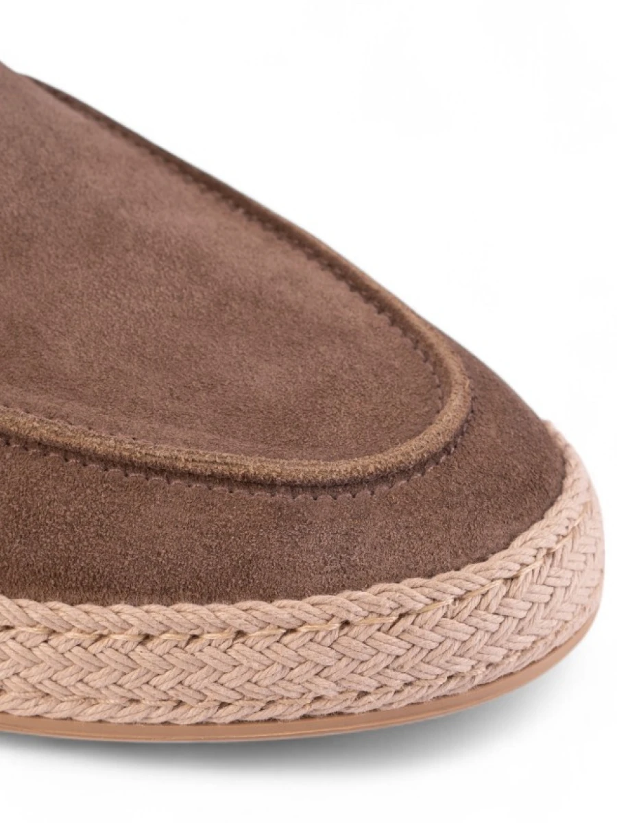 Эспадрильи замшевые