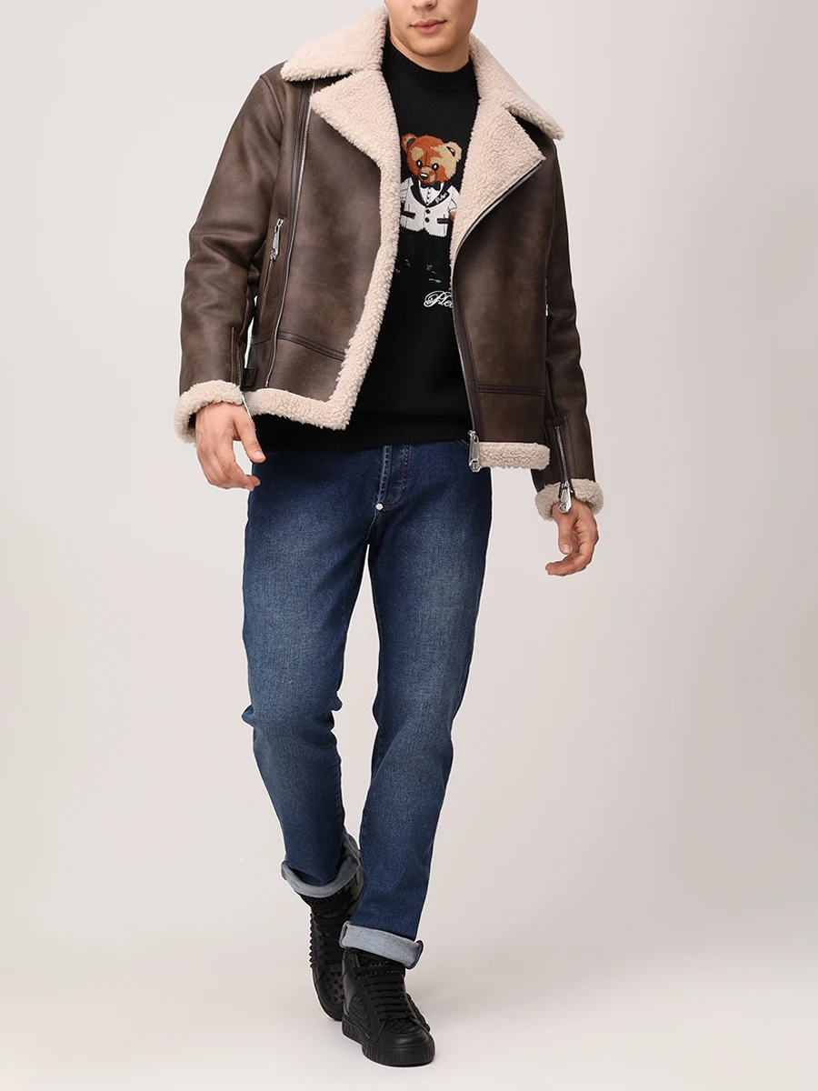 Дубленка из экомеха