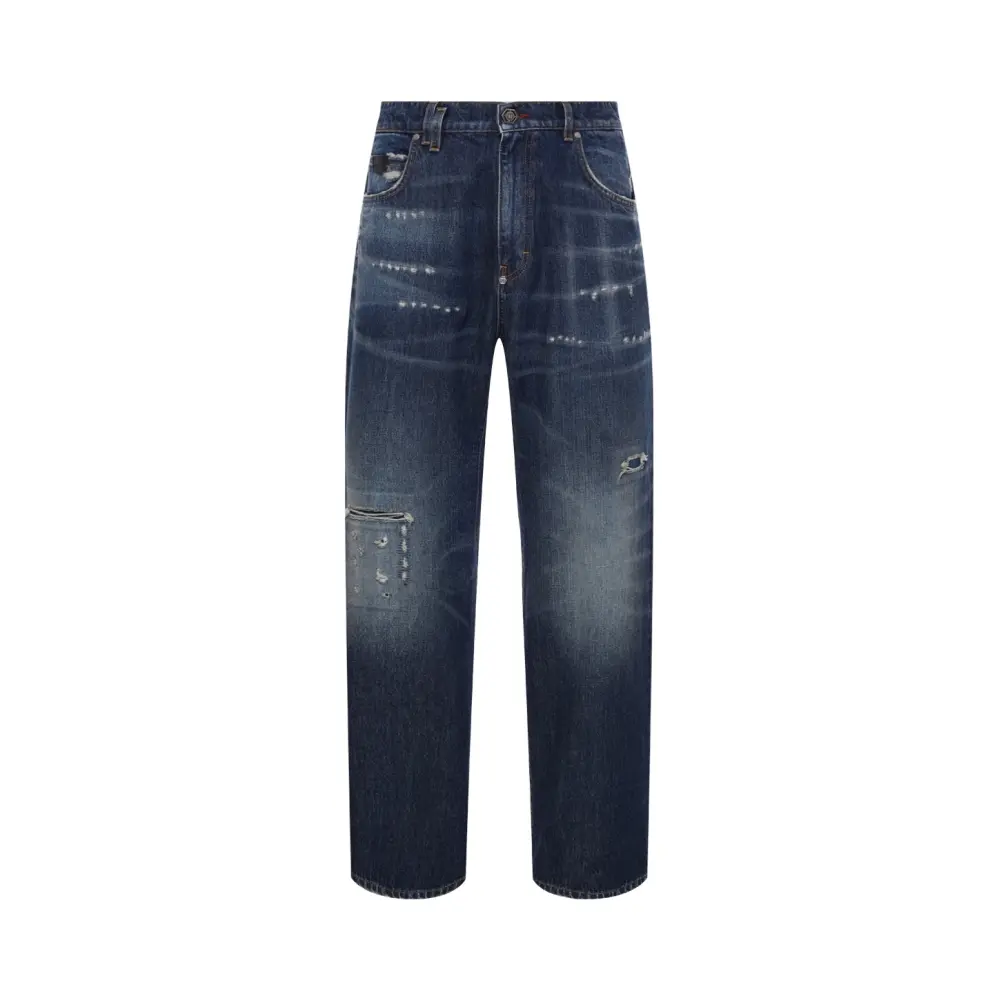 Джинсы Regular Fit хлопковые