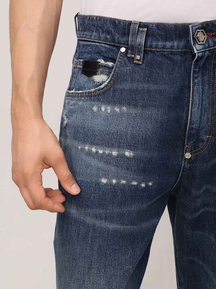 Джинсы Regular Fit хлопковые