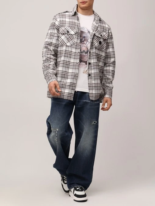 Джинсы Regular Fit хлопковые PHILIPP PLEIN