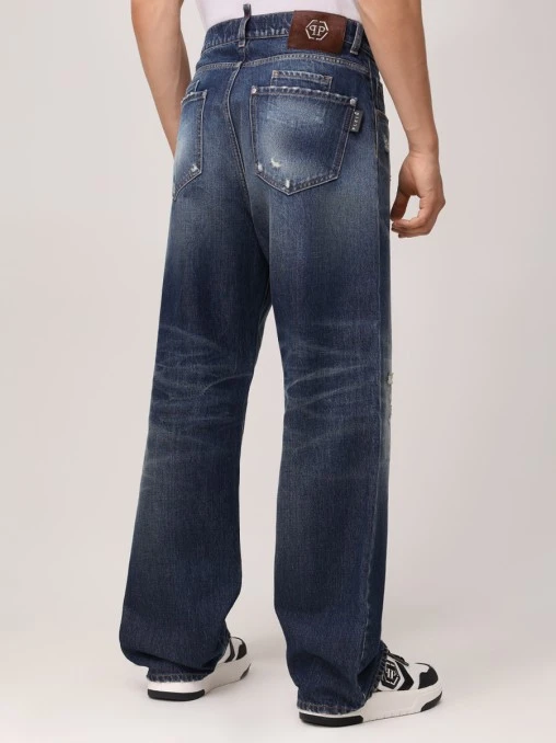Джинсы Regular Fit хлопковые PHILIPP PLEIN