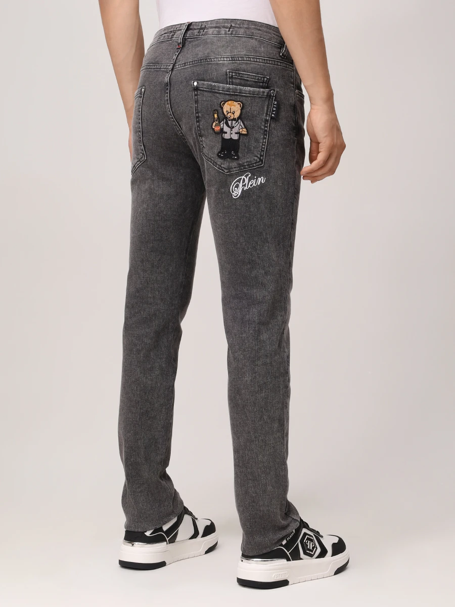 Джинсы Slim Fit хлопковые