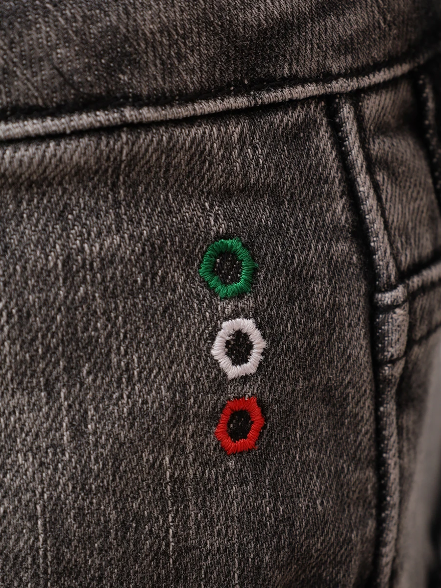 Джинсы Slim Fit хлопковые