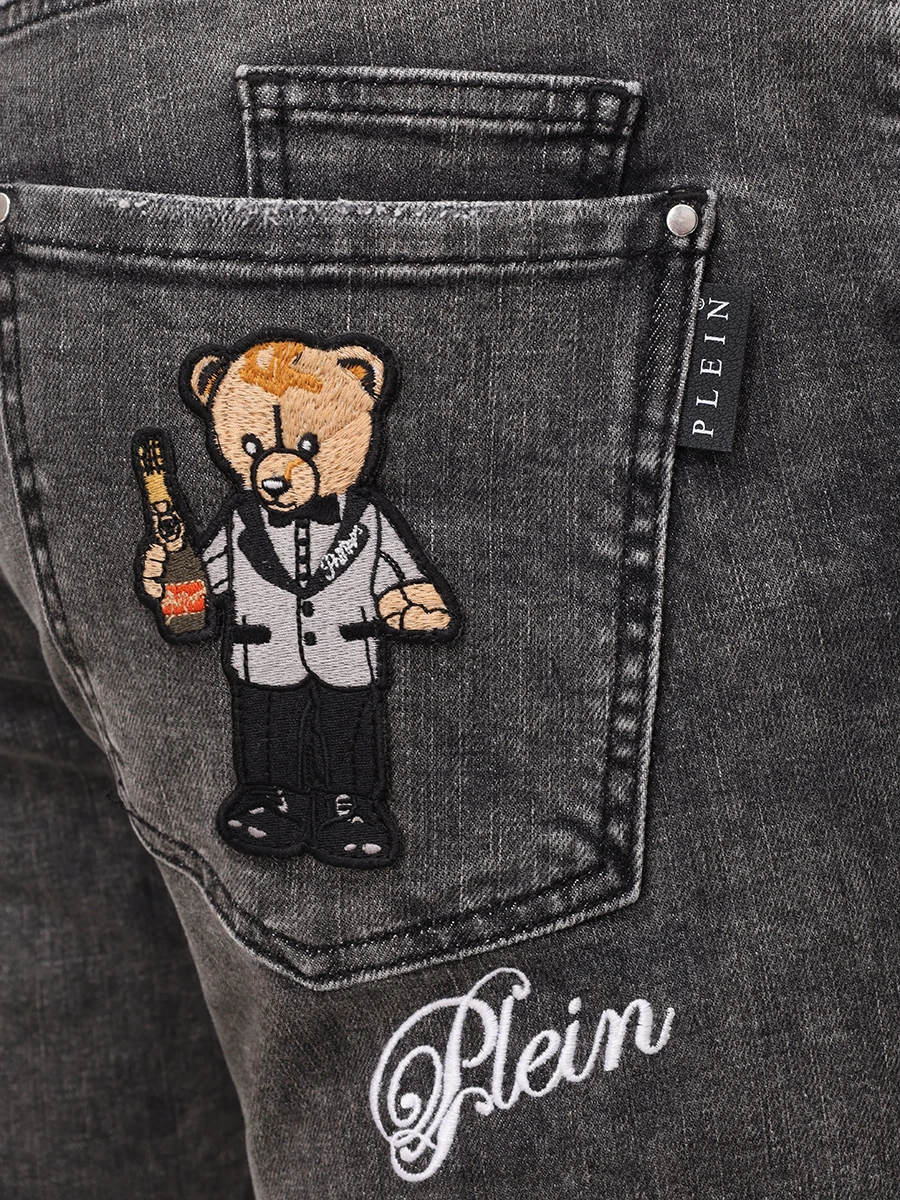 Джинсы Slim Fit хлопковые