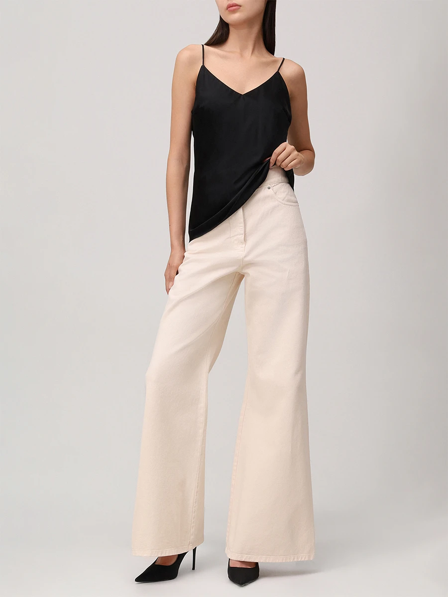 Джинсы хлопковые Leffers