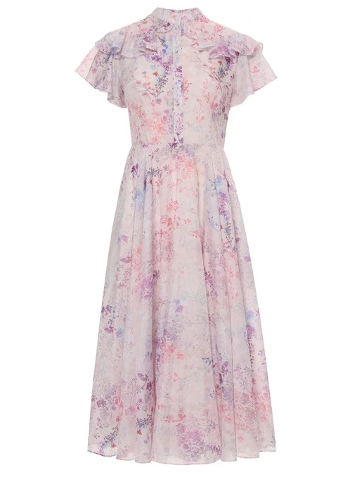 Платье из вискозы и хлопка ROSEVILLE