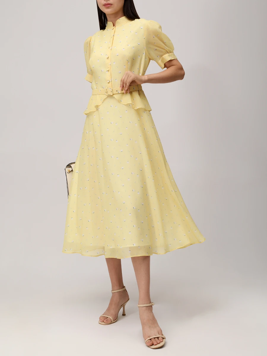 Платье из вискозы