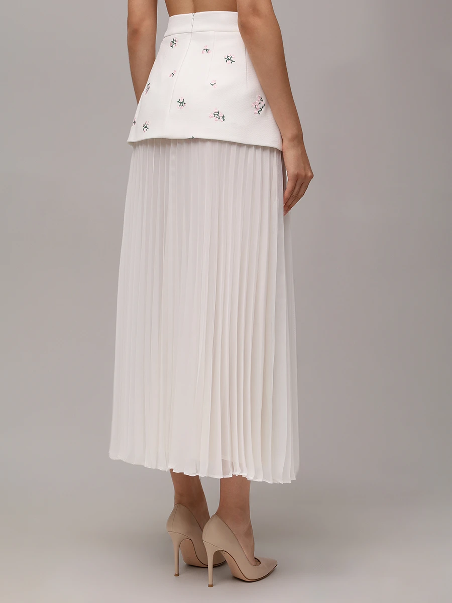 Юбка комбинированная