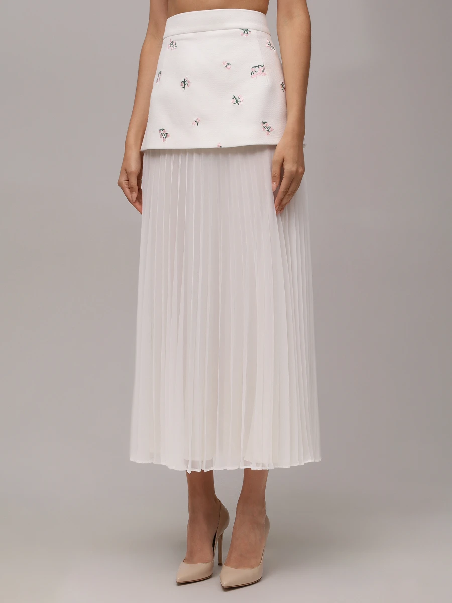 Юбка комбинированная