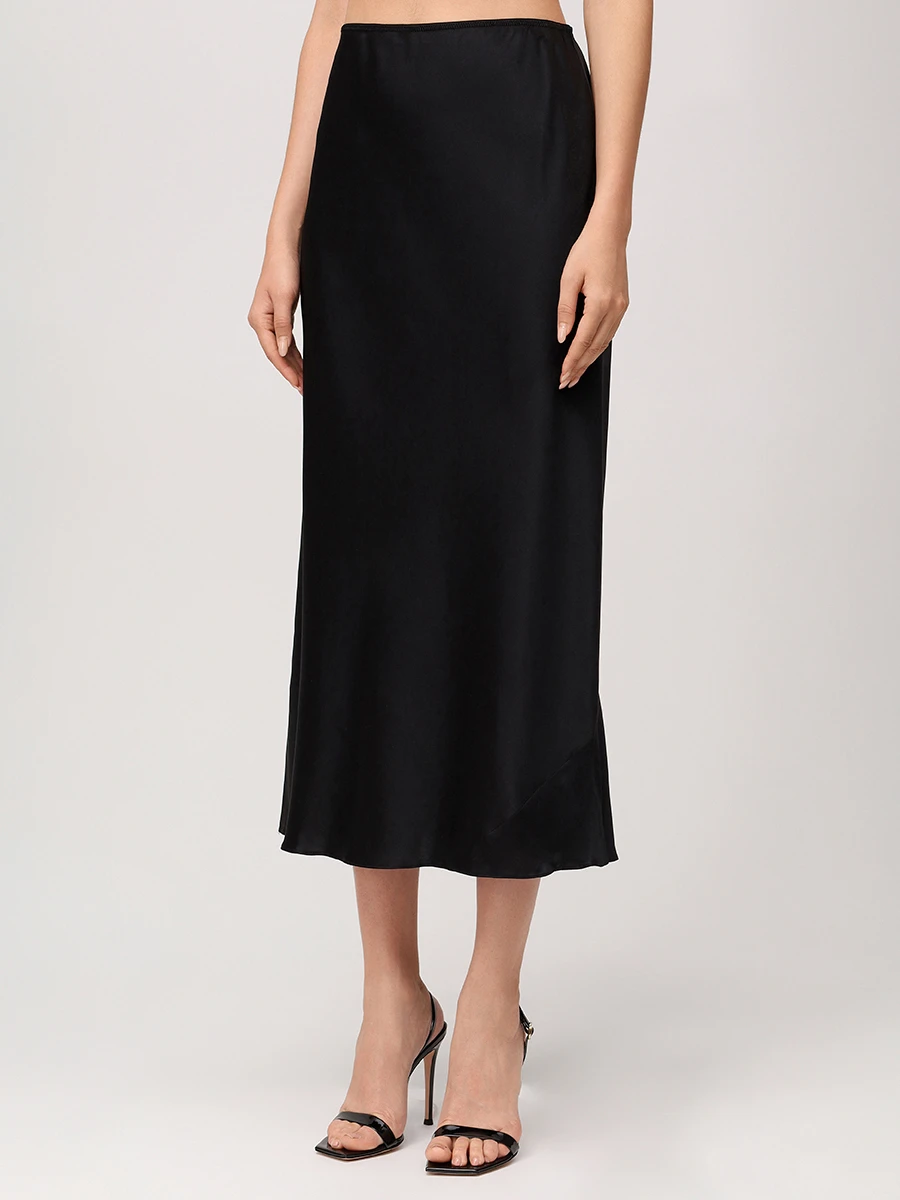 Юбка шелковая