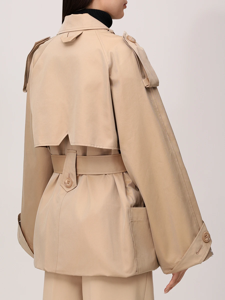 Плащ хлопковый