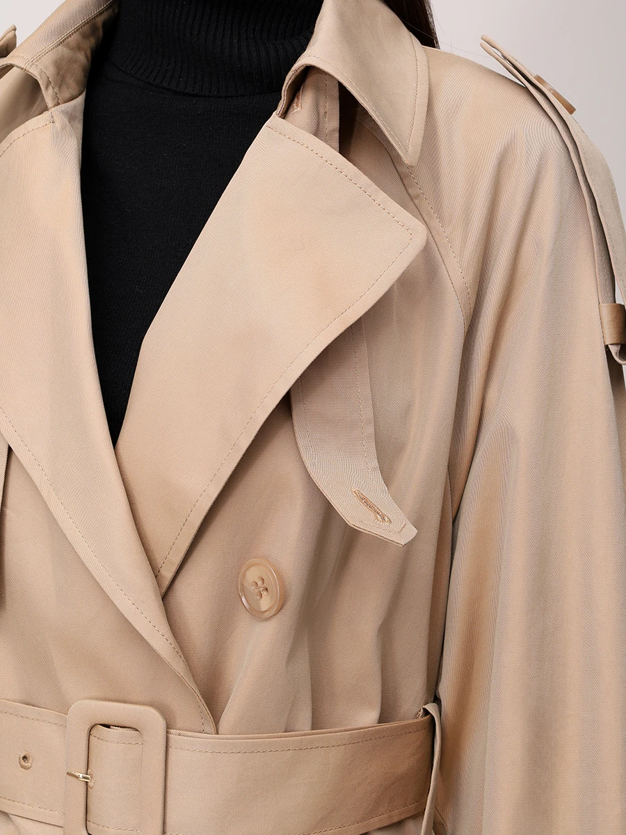 Плащ хлопковый