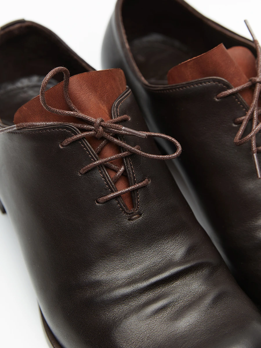 Оксфорды кожаные