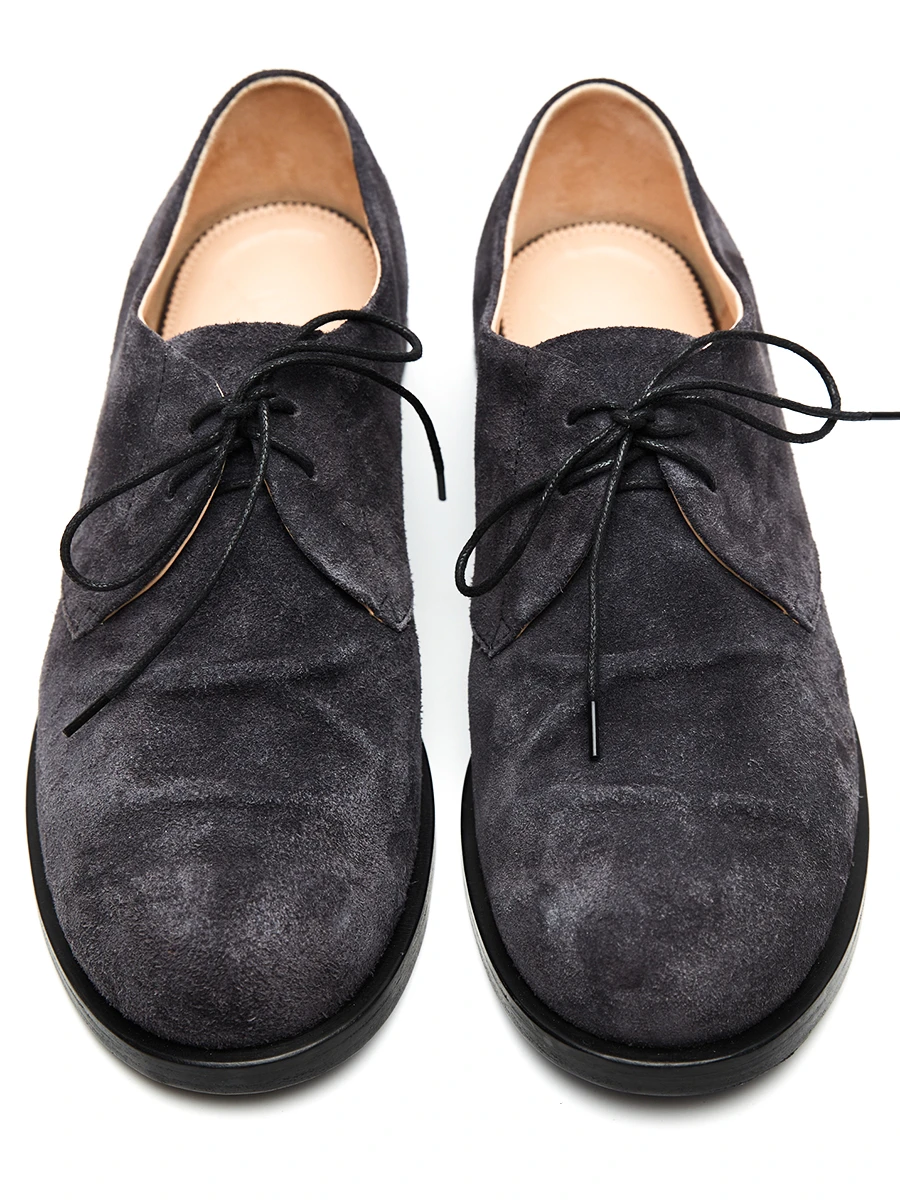 Дерби замшевые