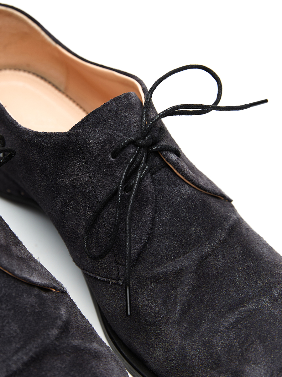 Дерби замшевые