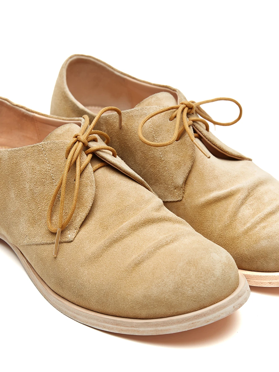 Дерби замшевые