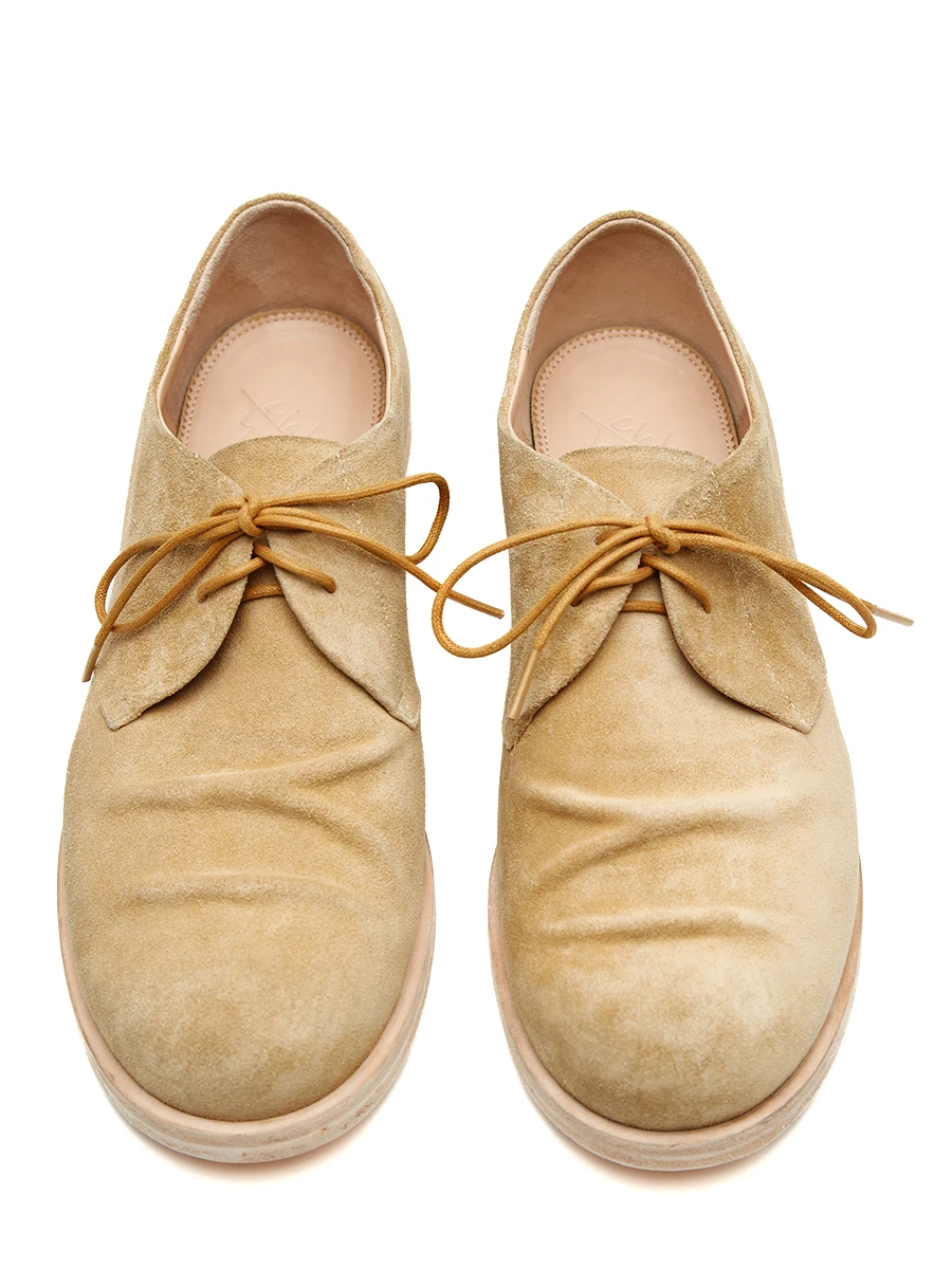 Дерби замшевые