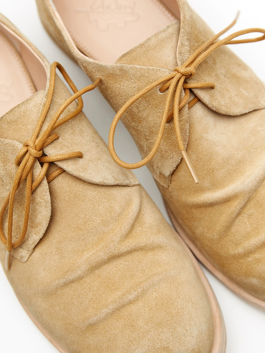 Дерби замшевые