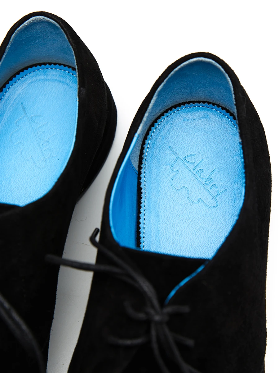 Дерби замшевые