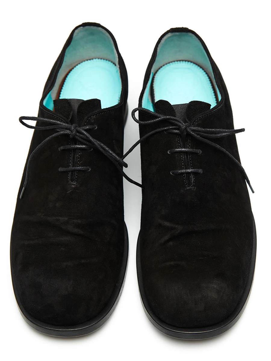 Дерби замшевые