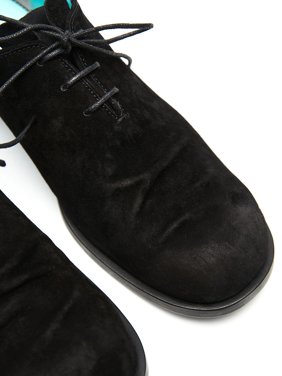 Дерби замшевые