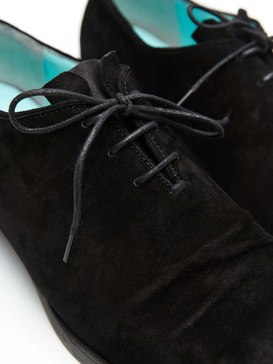 Дерби замшевые