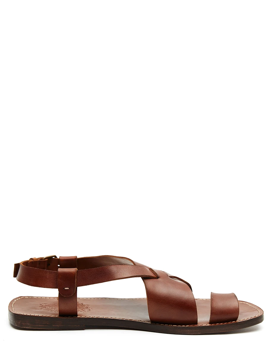 Сандалии кожаные