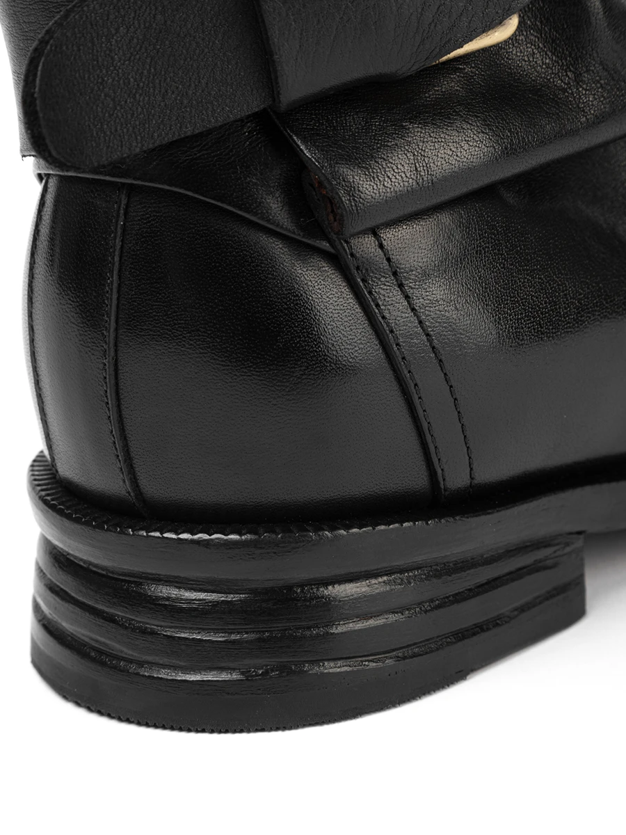 Ботинки кожаные